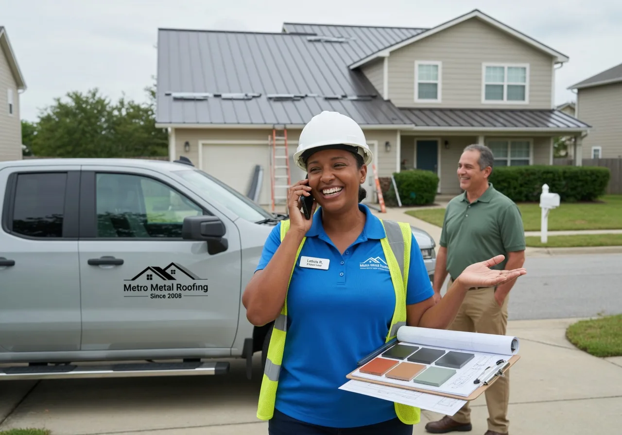 Storm Damage Metal Roof Repair in Sturgeon, PA